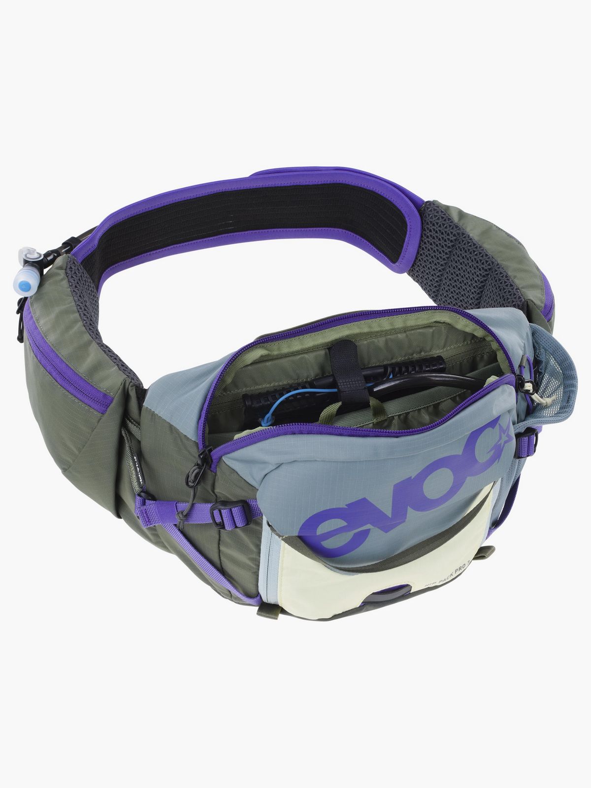 Nerka rowerowa EVOC Hip Pack Pro 3 steel/violet/dark olive