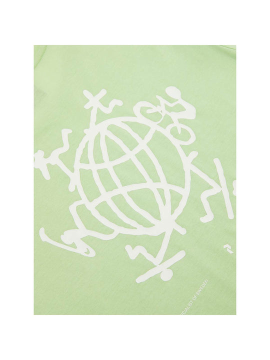 Koszulka PEAK PERFORMANCE Explore Graphic Tee Women zielony - Adventure Sports
