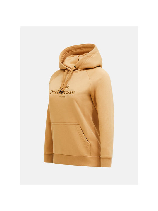 Bluza PEAK PERFORMANCE Original Hood Women brązowy
