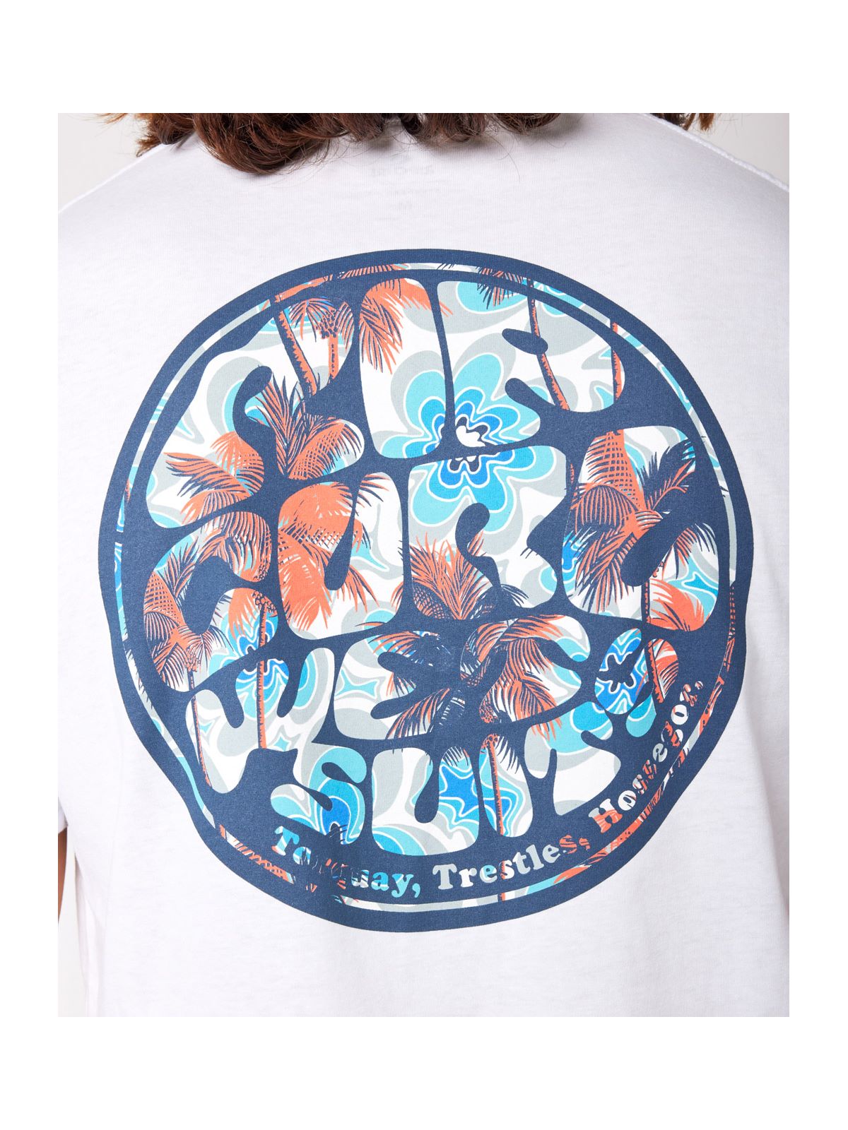 Koszulka RIP CURL Passage Tee biały - Adventure Sports