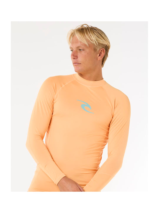 Lycra RIP CURL Waves Upf Perf L/S pomarańczowy
