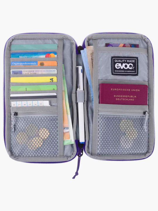 Organizer portfel EVOC Travel Case violet - black

