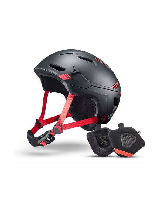 Kask narciarski i alpinistyzcny JULBO THE PEAK - czarny/czerwony - Adventure Sports
