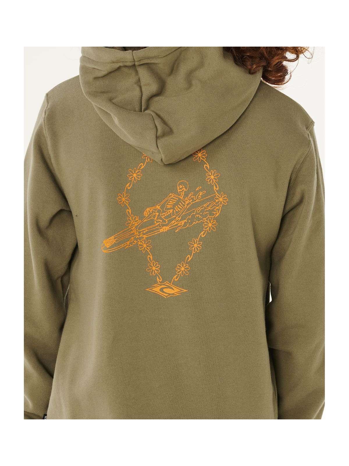 Bluza chłopięca RIP CURL Eternal Shred Art Hood-Boy zielona