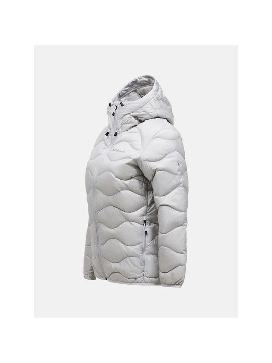 Kurtka puchowa damska PEAK PERFORMANCE Helium Down Hood Jacket biała
