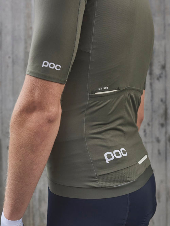 Koszulka rowerowa POC M’s PRISTINE Jersey - zielony - Adventure Sports
