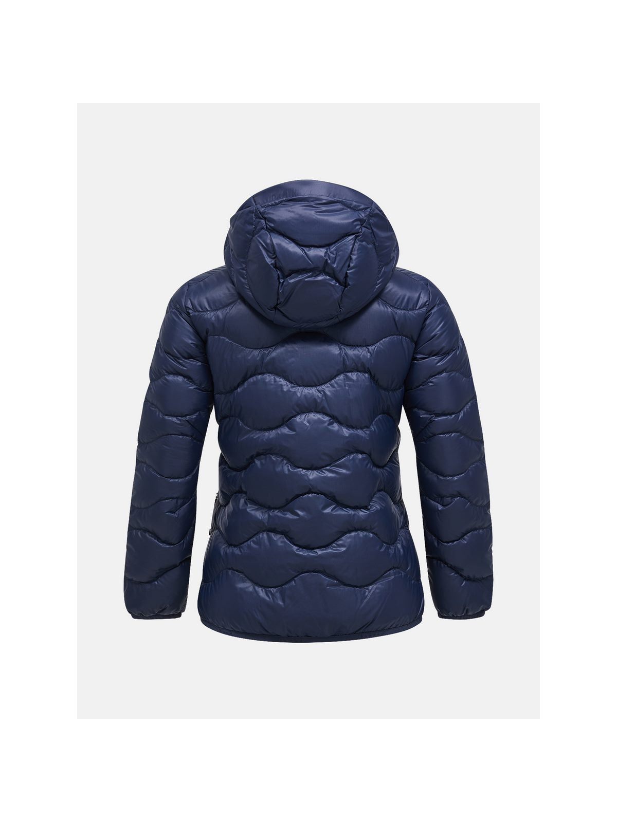 Kurtka puchowa Peak Performance W Helium Down Hood Jacket granatowy - Adventure Sports