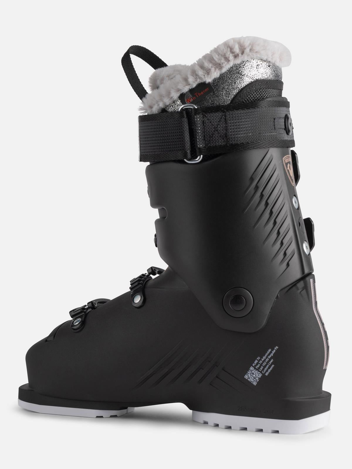 Buty narciarskie damskie Rossignol PURE 70 czarny - Narciarskie - Adventure Sports