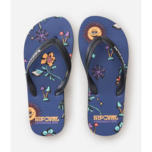 Klapki RIP CURL Mystic Bloom Open Toe Boy niebieski - Adventure Sports
