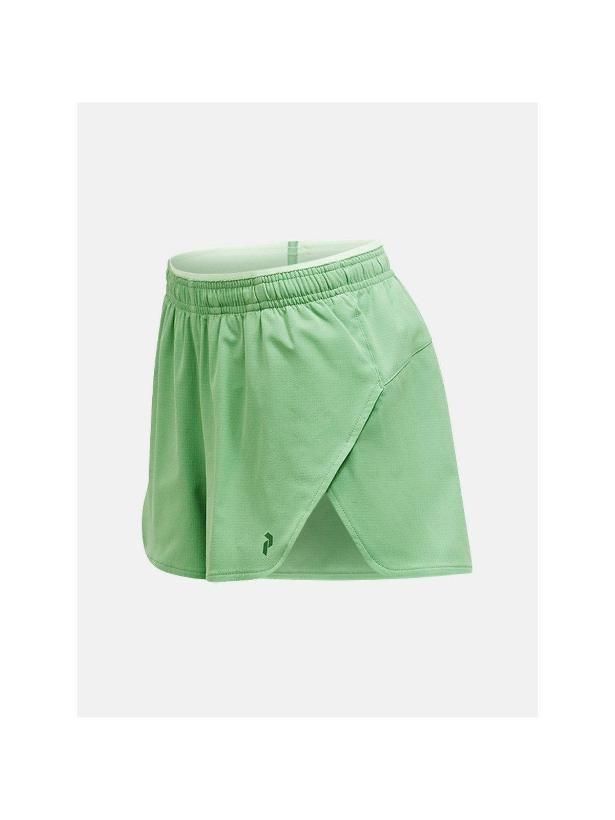 Szorty treningowe damskie PEAK PERFORMANCE W Trail Light Shorts zielone - Adventure Sports