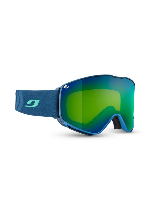 Gogle narciarskie JULBO Quickshift OTG niebiesko zielone Cat 3 - TU - Adventure Sports
