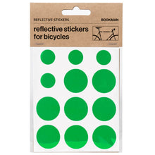 Naklejki odblaskowe BOOKMAN Reflective Stickers zielony
