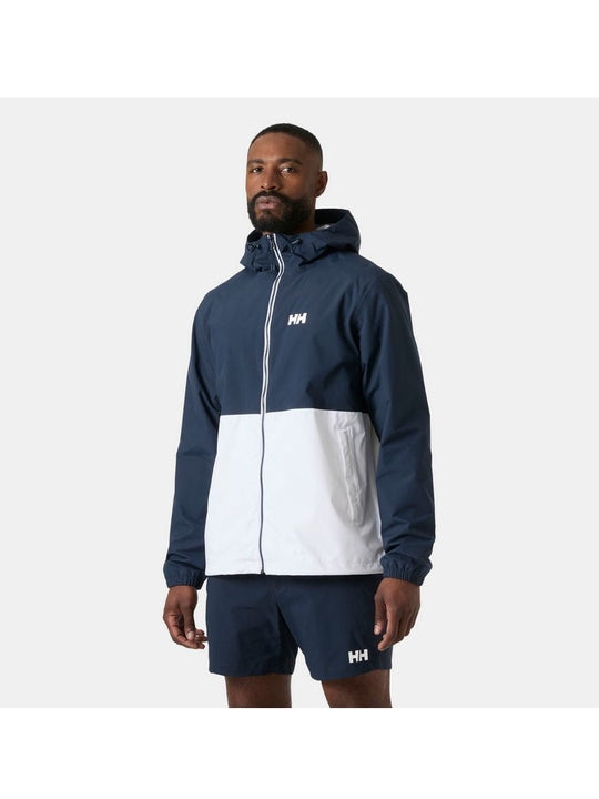 Kurtka męska Przeciwdeszczowa HELLY HANSEN Hilo Rain Jacket granatowa
