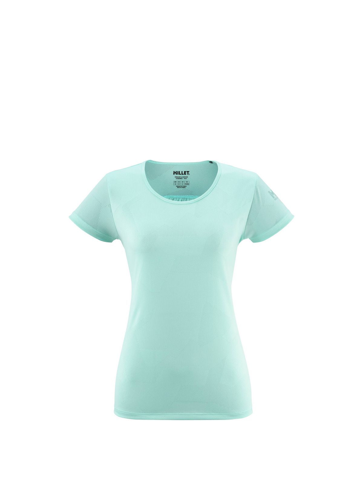 Koszulka MILLET W Hiking Jacquard Ts Ss niebieski - Adventure Sports