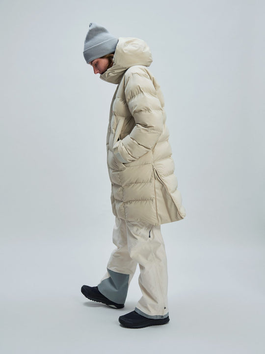 Płaszcz damski POC W'S Race Loft Parka beżowy
