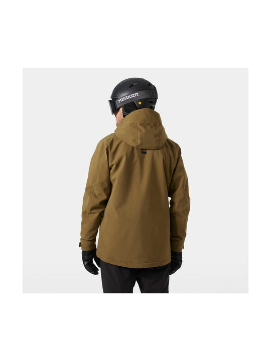 Kurtka narciarska męska HELLY HANSEN JUNIPER 3.0 JACKET brązowa
