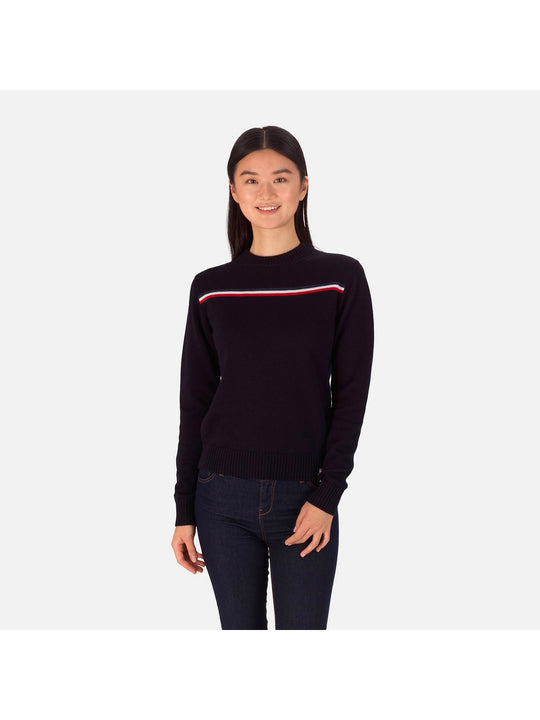 Sweter ROSSIGNOL W Audrine Knit granatowy - Adventure Sports
