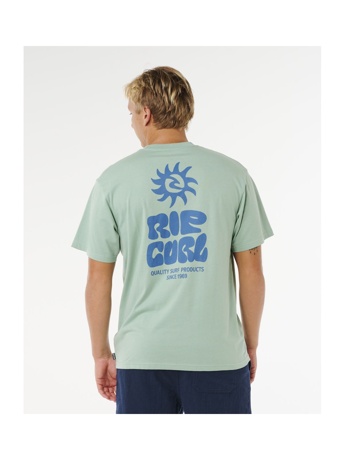 Koszulka męska RIP CURL Pacific Rinse Glass Off Tee zielona