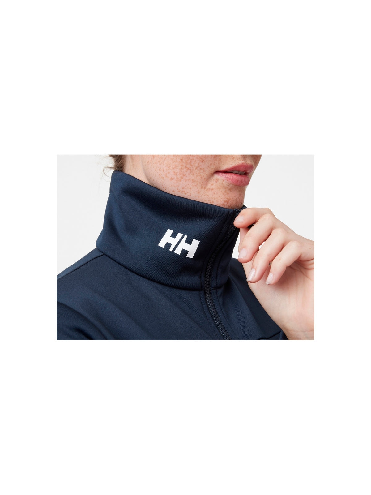 Bluza damska HELLY HANSEN W Crew Fleece Jacket Kolor granatowa