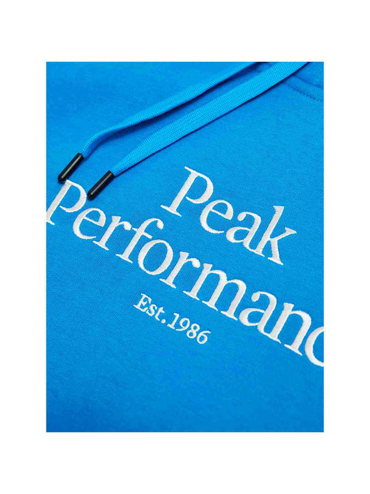 Bluza PEAK PERFORMANCE Original Hood Men niebieski - Adventure Sports
