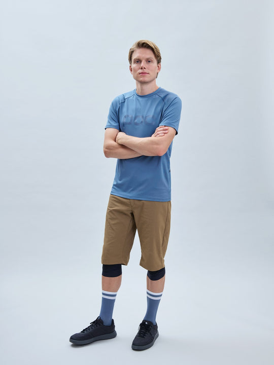 Koszulka rowerowa POC M’s Reform Enduro Tee blue - Adventure Sports
