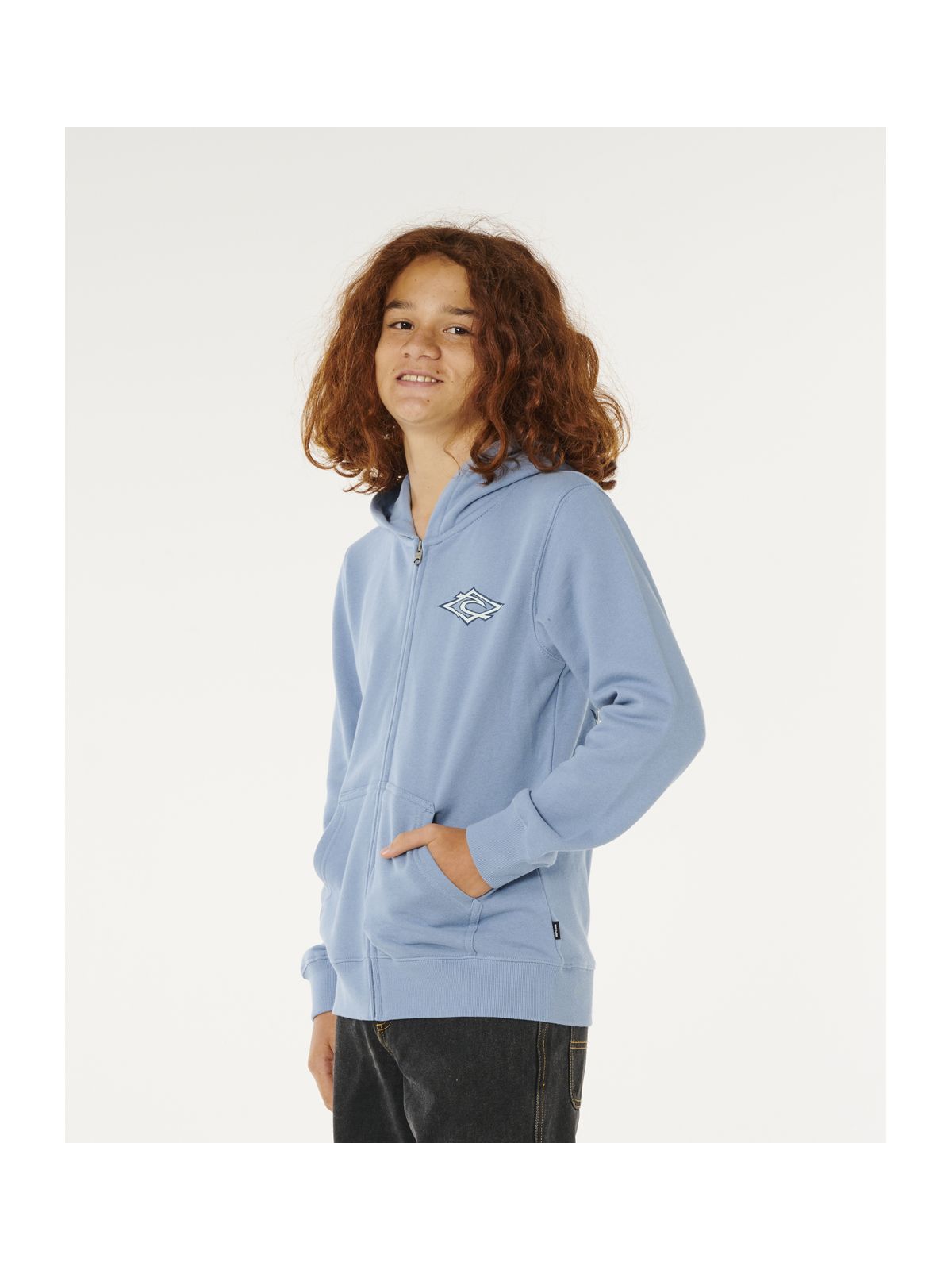 Bluza chłopięca RIP CURL Hazey Days Zip Thru - Boy niebieska