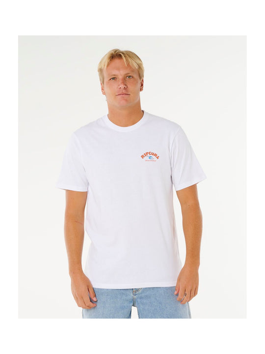Koszulka męska RIP CURL Shred Til Tee biała

