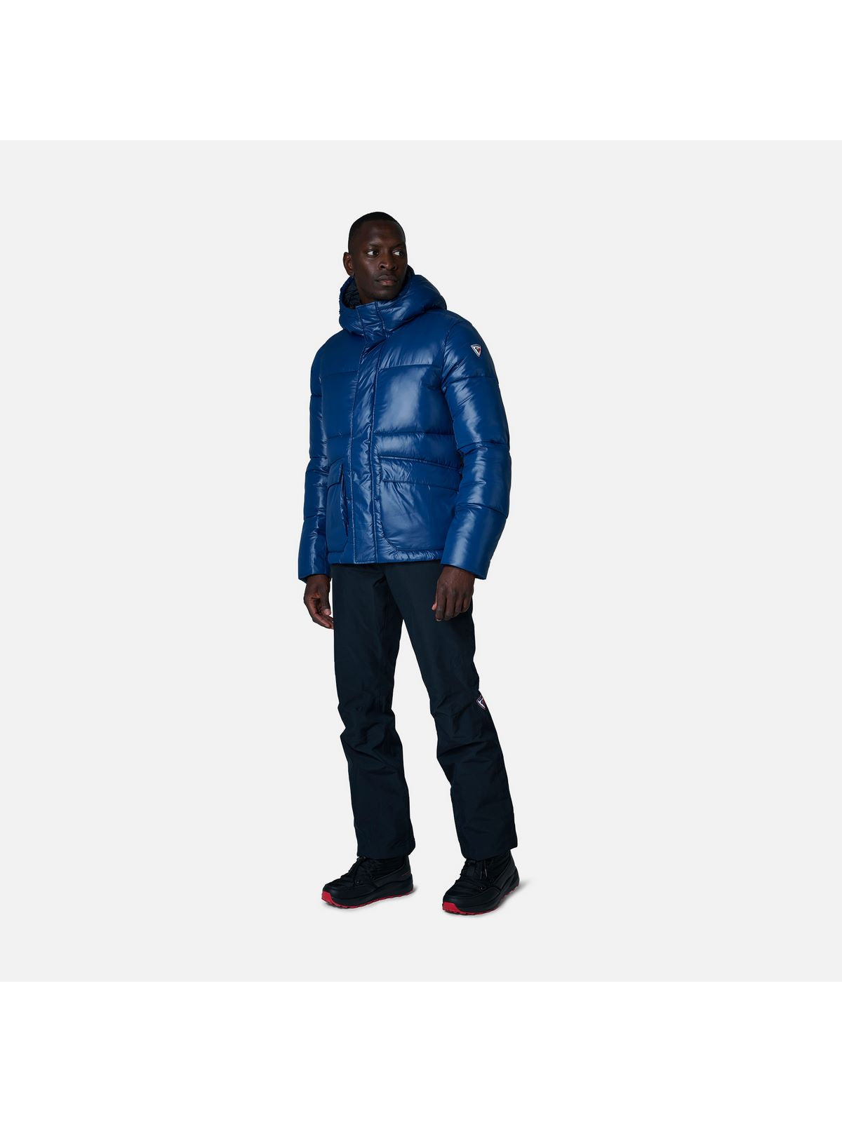 Rossignol Kurtka męska zimowa Shiny Hoodie Parka Jkt granatowy - Adventure Sports