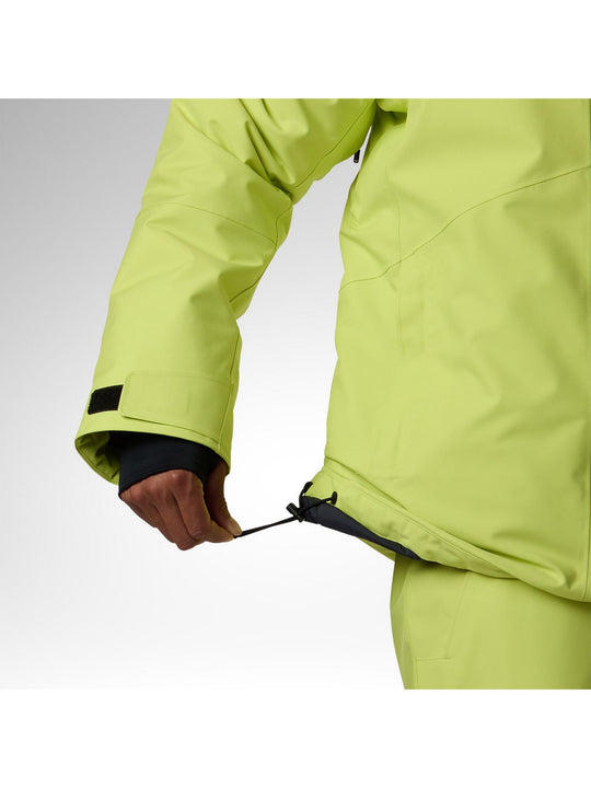 Kurtka narciarska męska ROSSIGNOL Rochrun Insulated Jkt żółta
