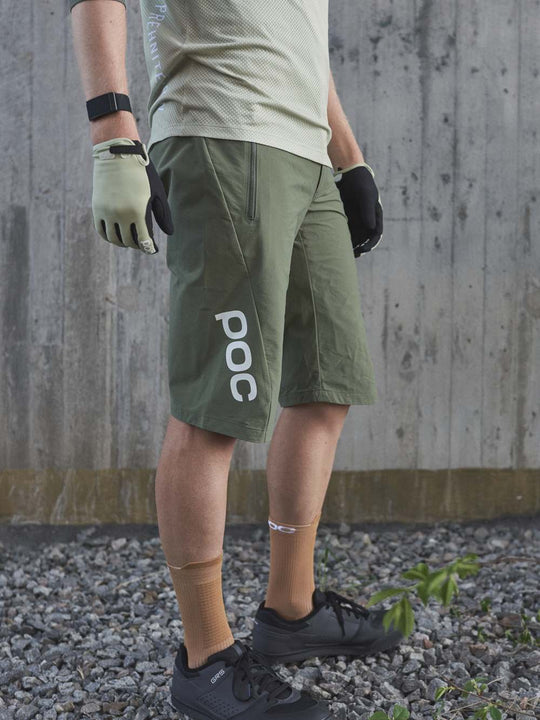 Spodenki rowerowe POC ESSENTIAL ENDURO - zielony - Adventure Sports
