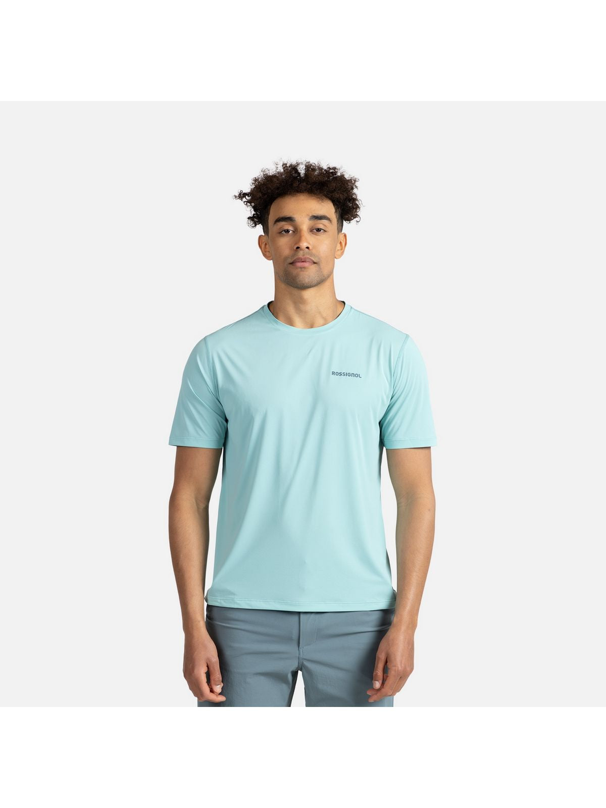 Koszulka treningowa męska ROSSIGNOL Sidelhorn Tee niebieski - Adventure Sports