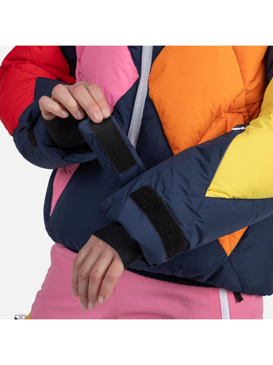 Kurtka narciarska puchowa damska Rossignol W Diamond Down Bomber Jkt niebieski - Adventure Sports
