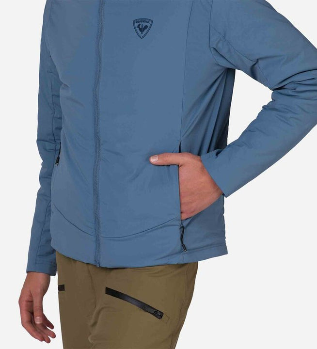Kurtka męska Rossignol Opside Hoodie Jkt niebieska - Adventure Sports
