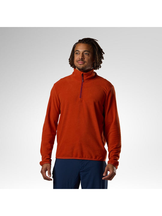 Bluza męska ROSSIGNOL M Quarter Zip Polar Fleece brązowa

