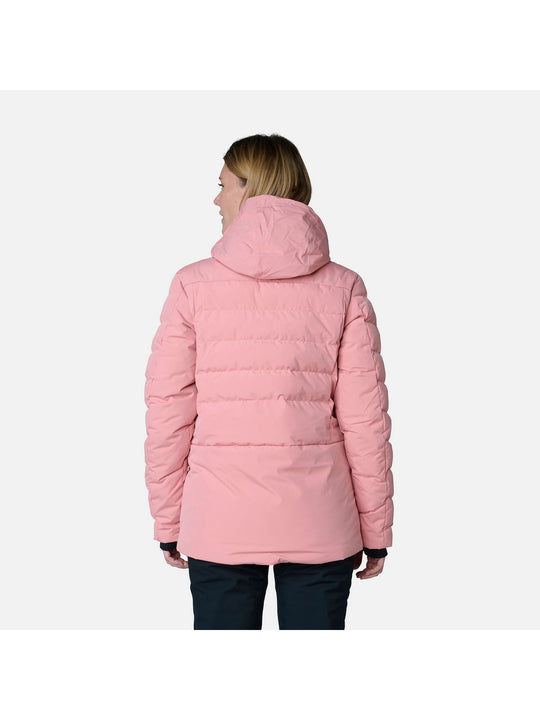 Kurtka Rossignol W Puffy Parka różowy - narciarska - Adventure Sports
