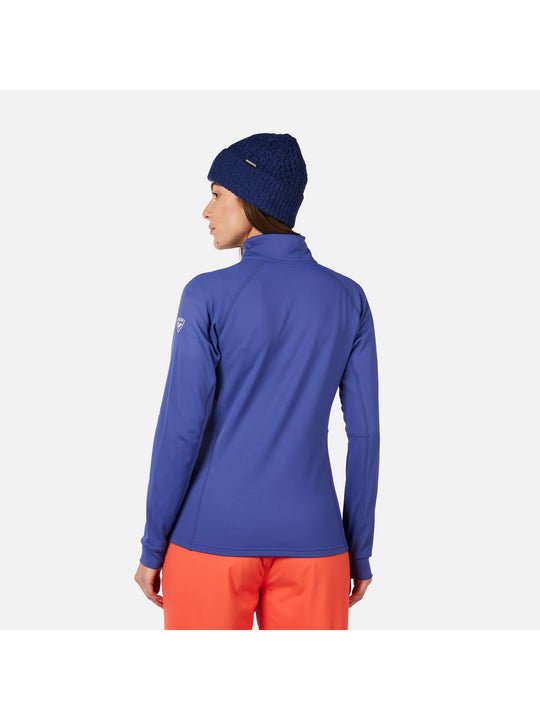 Bluza damska ROSSIGNOL W MID LAYER STRETCH JKT niebieska
