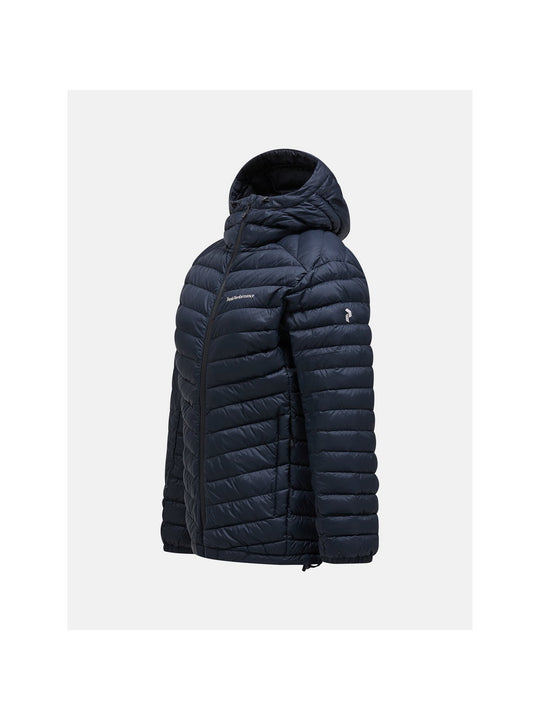 Kurtka damska puchowa Peak Performance W Frost Down Hood Jacket czarny - narciarska - Adventure Sports
