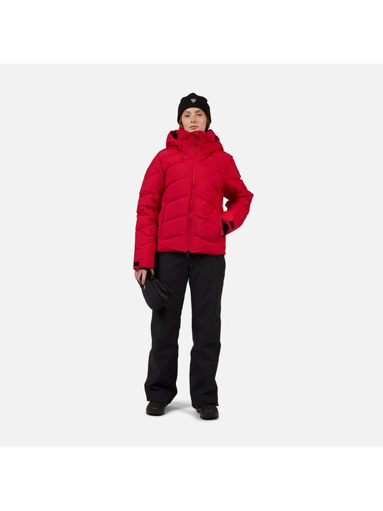 Kurtka narciarska damska ROSSIGNOL W WISPILE RIPSTOP DOWN JKT czerwona

