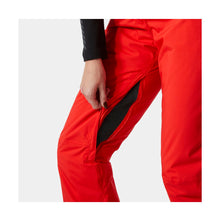 Spodnie narciarskie damskie HELLY HANSEN W LEGENDARY INSULATED PANT czerwone
