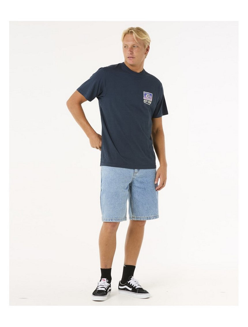 Koszulka RIP CURL Raw Energy Trad Tee granatowy