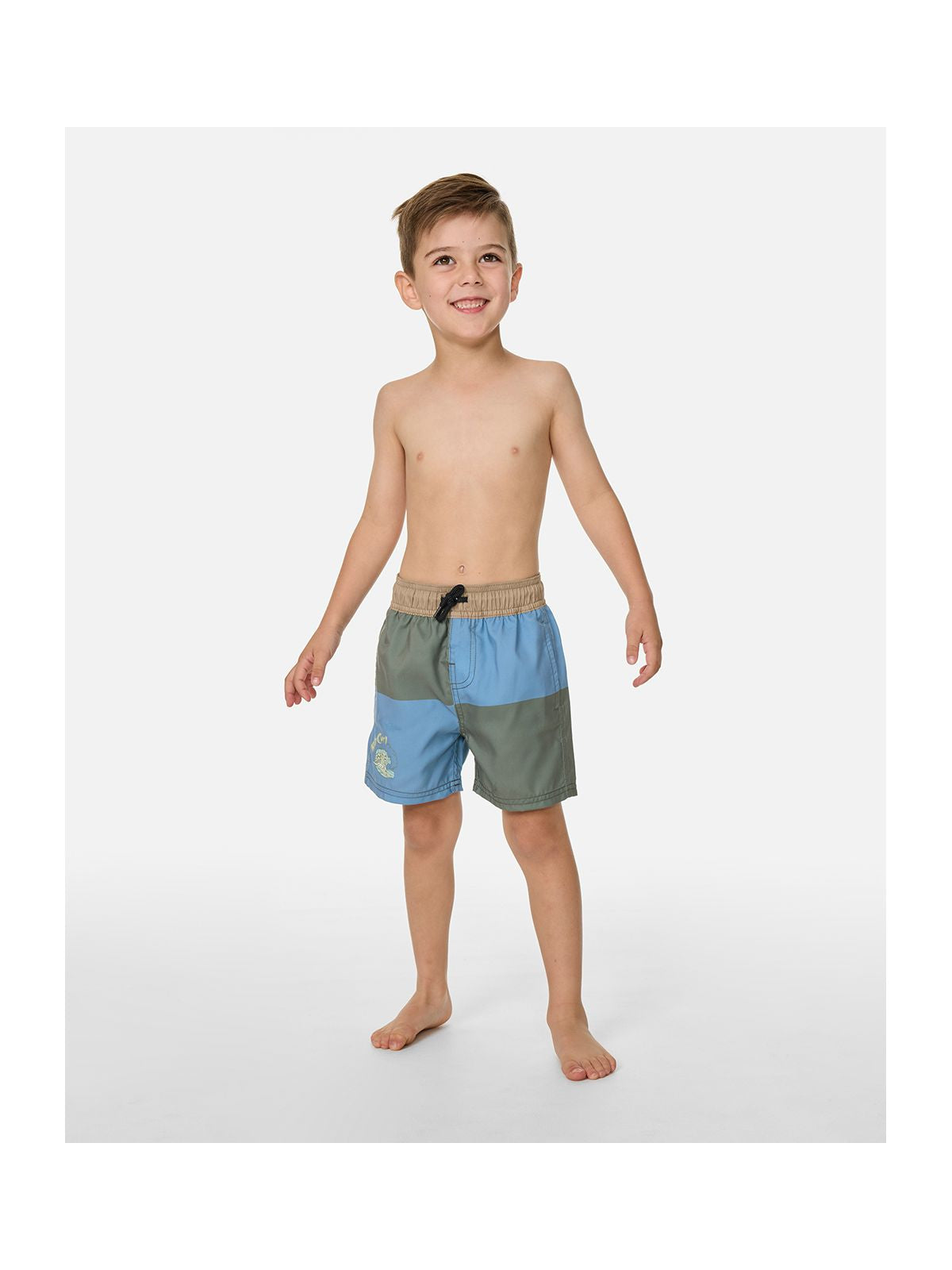 Boardshorty chłopięce RIP CURL Block Volley - Boy niebieskie