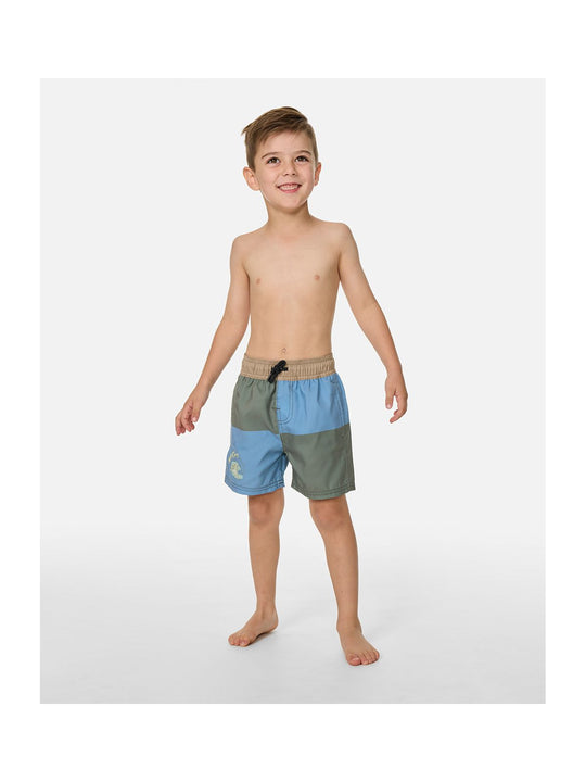 Boardshorty chłopięce RIP CURL Block Volley - Boy niebieskie
