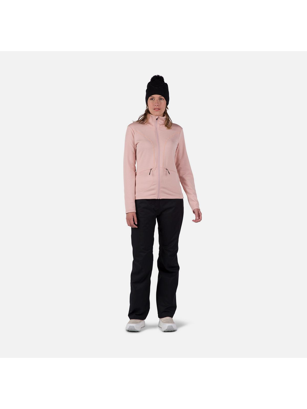 Bluza Rossignol W Blackside Fleece Fz różowy - Adventure Sports