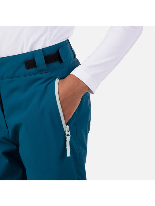 Spodnie narciarskie dziewczęce Rossignol Girl Ski Pant niebieskie - Adventure Sports
