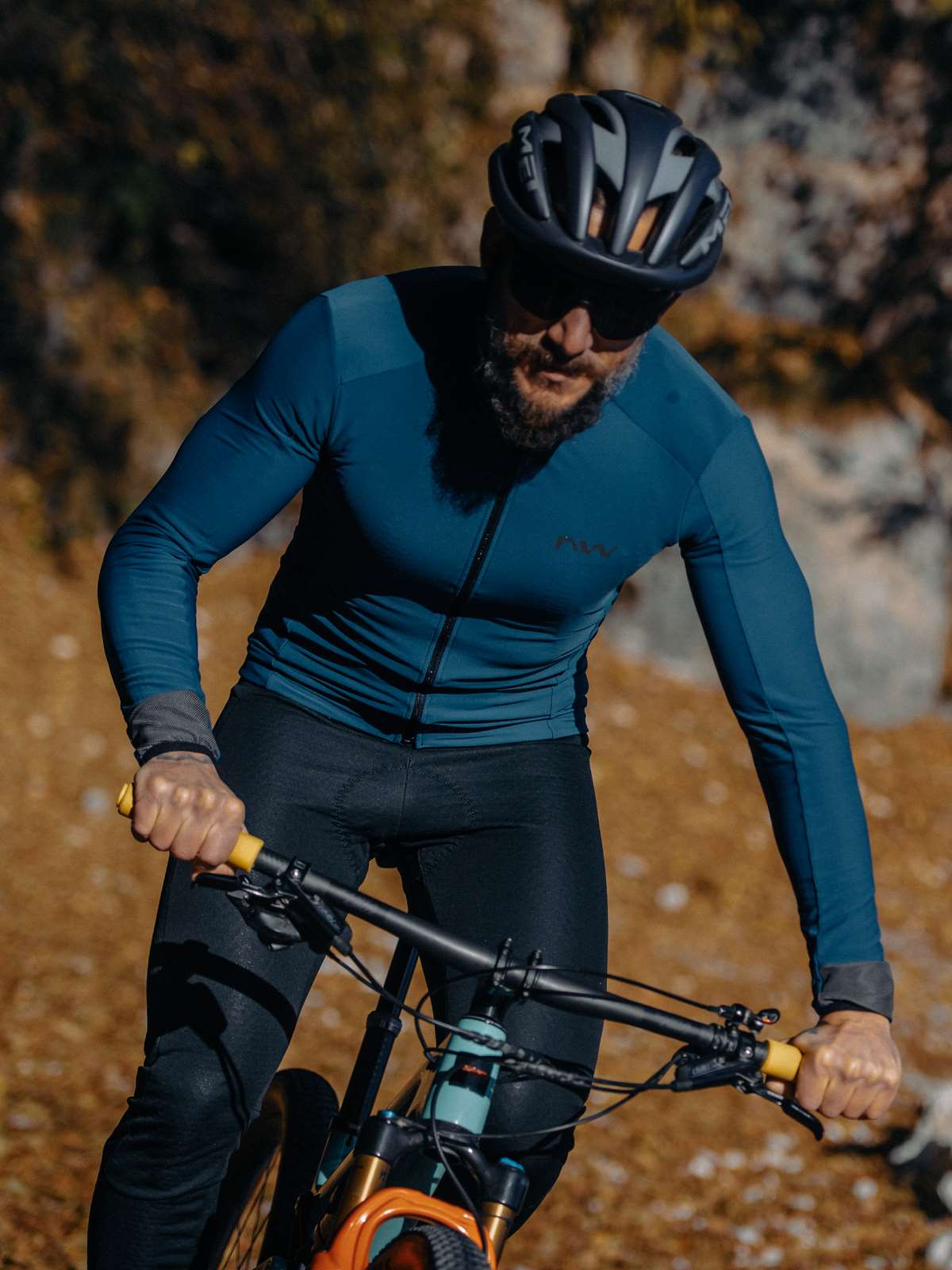 Bluza rowerowa NORTHWAVE FAHRENHEIT Jersey czarny - Koszulka - Adventure Sports