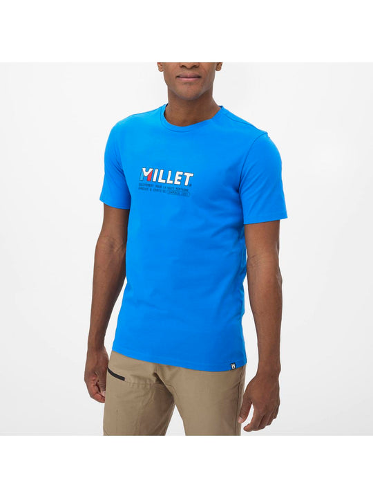 Koszulka męska MILLET Millet Ts Ss M niebieska
