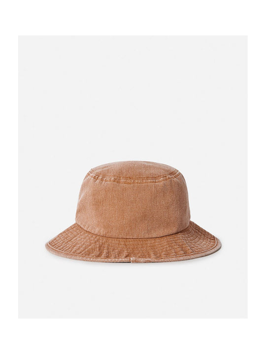 Kapelusz RIP CURL Washed Upf Mid Brim Hat brązowy - Czapka - Adventure Sports
