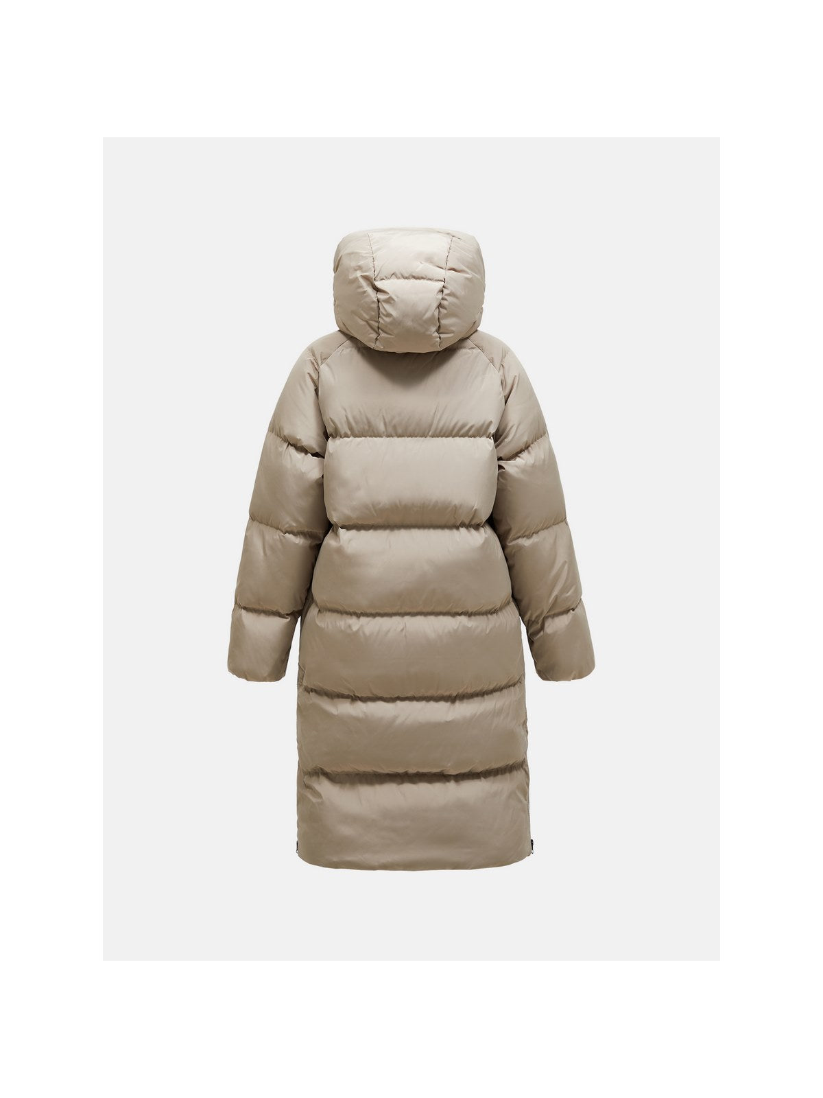 Płaszcz Peak Performance W Bluebird Down Coat beżowy - Kurtka - Adventure Sports