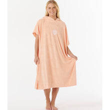 Ponczo damskie RIP CURL Classic Surf Hooded Towel pmarańczowe
