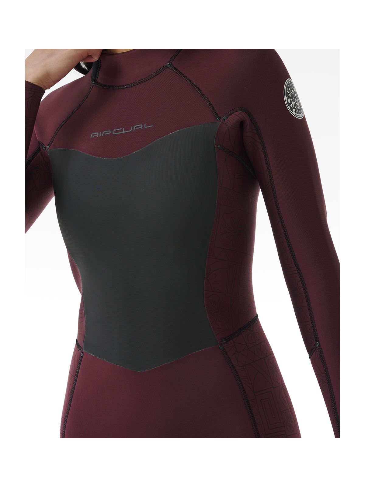 Pianka RIP CURL Wmns D/Patrol 4/3 Bz - Sub brązowy - Adventure Sports
